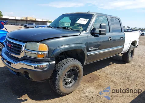 2003 GMC Sierra 2500Hd Slt from USA, damaged, VIN 1GTHK23193F136772